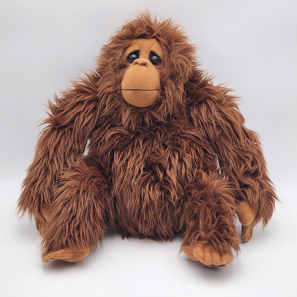 RARE Dakin Orangutan Clyde Movie Like Lou Rankin Friends Brown Stuffed Animal